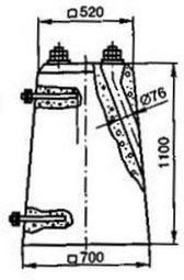 фундамент для светофоров с наклонной лестницей схема 13238-00-00